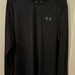 Under Armour Men's Black Long Sleeve Tee